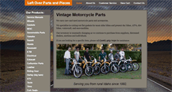 Desktop Screenshot of leftoverpartsandpieces.com